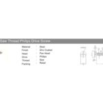 Pen Head Saw Thread Philips Drive Screw AK 2324