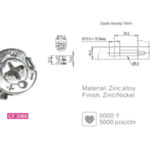 Connecting Cam CF 3060